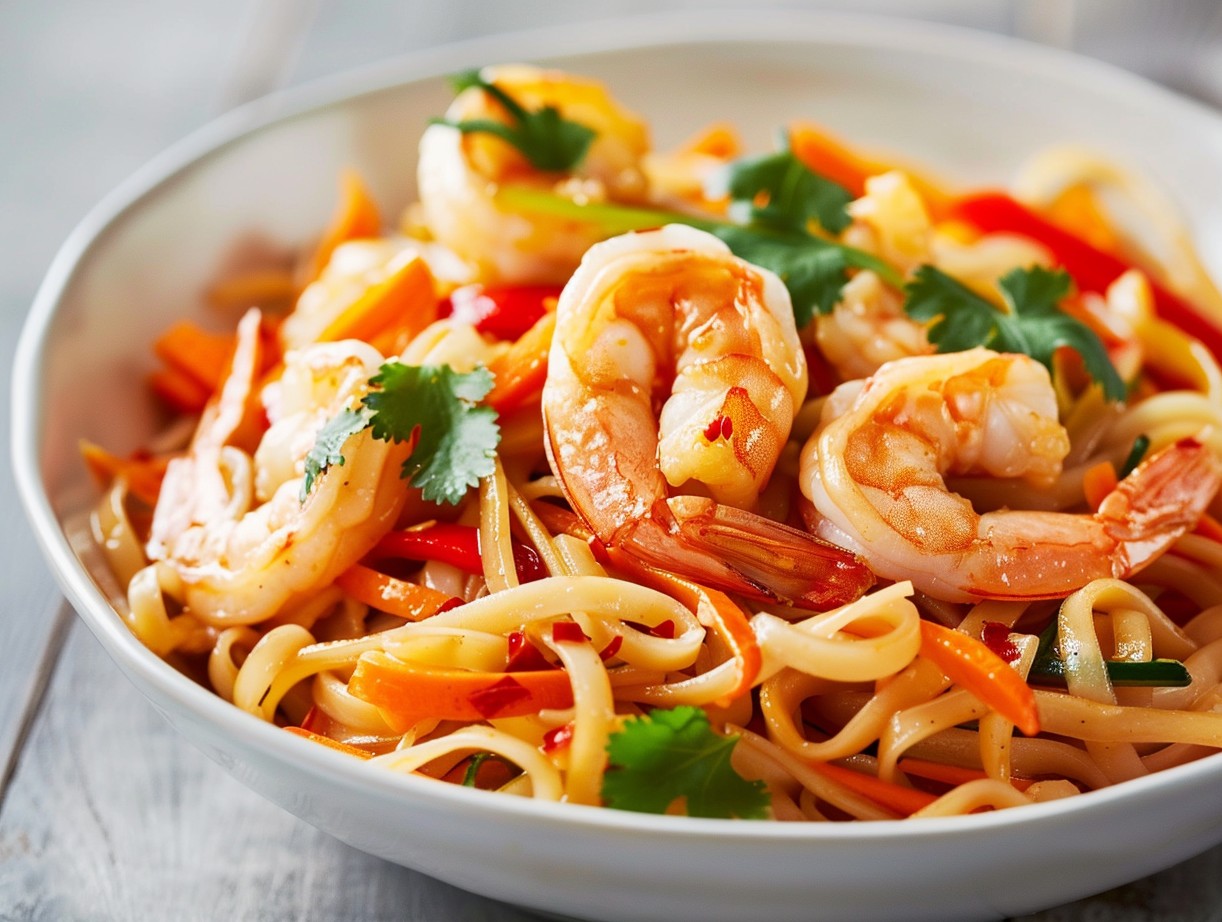 Лапша эби ям